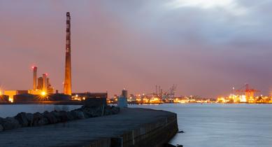 Relocation of oil jetties at Dublin Port by Shane Malone