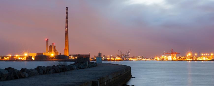 Relocation of oil jetties at Dublin Port